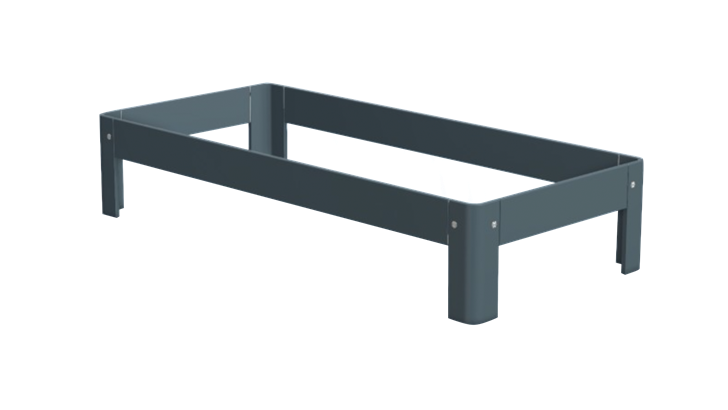 Auping Auronde løs sengeramme 1000 (lav) malet 100x210 cm