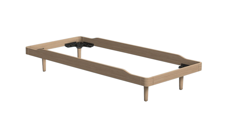 Auping Noa løs sengeramme med ben 100x200 cm høj