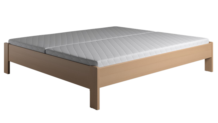 Kaagaard 420 løs sengeramme 180x200 cm lakeret bøg