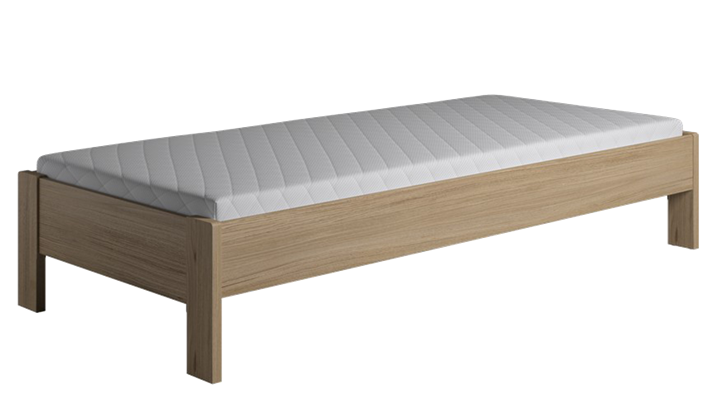 Kaagaard 420 løs sengeramme 90x210 cm oliebehandlet eg