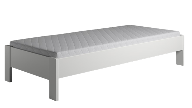 Kaagaard 420 løs sengeramme 90x200 cm hvid malet