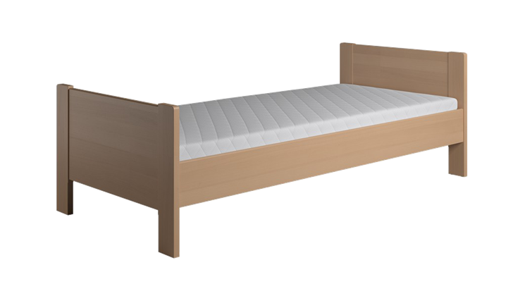 Kaagaard 423 løs sengeramme 120x200 cm lakeret bøg