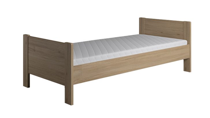 Kaagaard 423 løs sengeramme 85x200 cm oliebehandlet eg