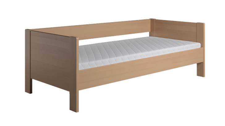 Kaagaard 424 løs sengeramme 90x200 cm lakeret bøg