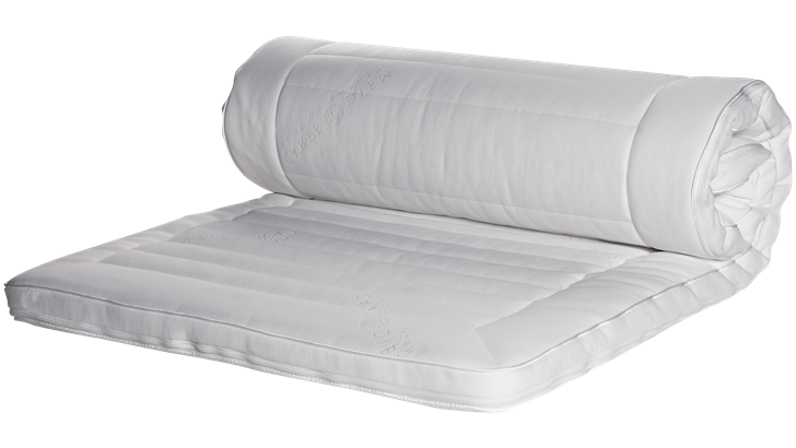 Carpe Diem Beds Premium Talalay latex topmadras 90x220 cm hvid
