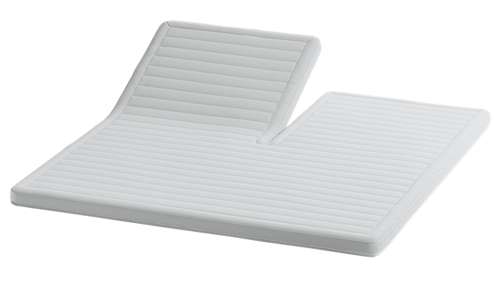 Carpe Diem Beds Premium Talalay latex topmadras 160x210 cm hvid (U-split 70 cm)