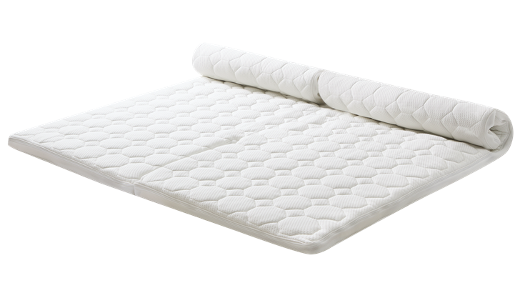 Viva Premium naturlatex topmadras 210x210 cm (H-split 64 cm)