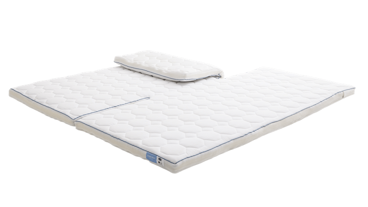 Temprakon Blue naturlatex topmadras 180x200 cm (H-split 64 cm)