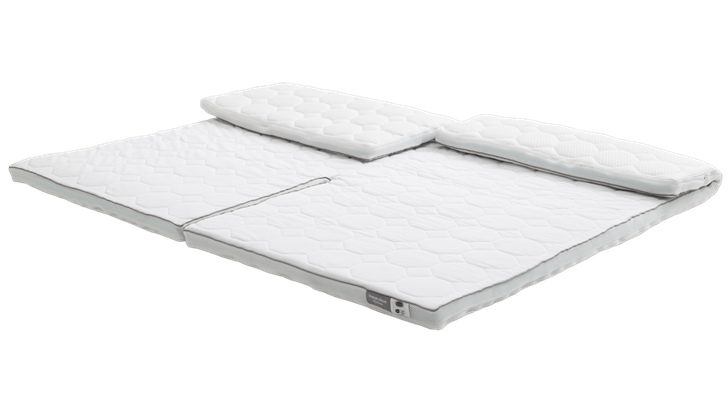 Temprakon Titanium memoryskum topmadras 180x210 cm (H-split 64 cm)