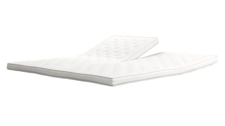 Jensen StarRose latex topmadras 210x210 cm (U-split 90 cm)