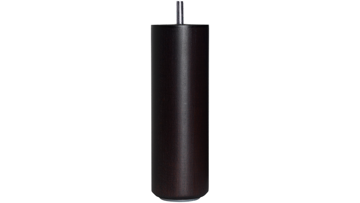 Carpe Diem Beds runde ben 17 cm wengé (4 stk.)