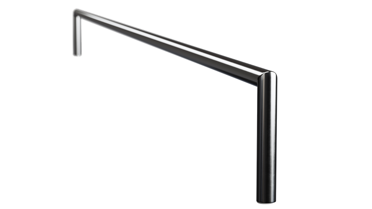 Carpe Diem Beds Reling ben 105x13 cm krom (2 stk.)