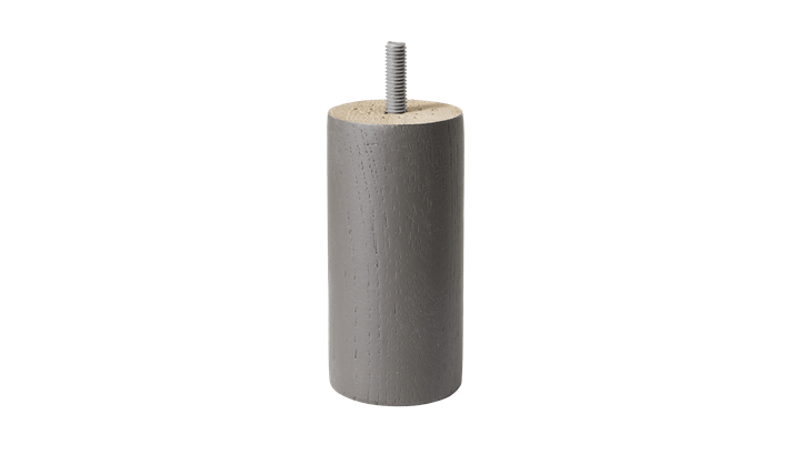 Viva Tube ben 10 cm grå eg (4 stk.)