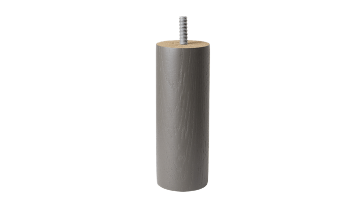 Viva Tube ben 13 cm grå eg (4 stk.)