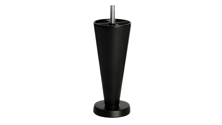 Viva Cocktail ben 13 cm sort uden beslag (4 stk.)