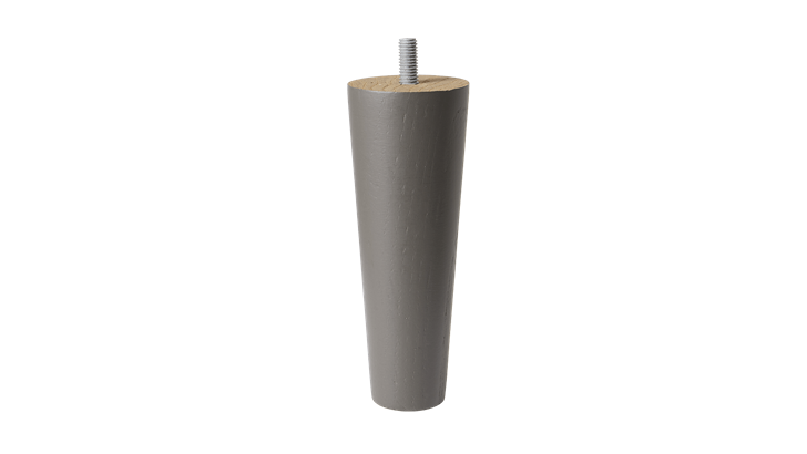 Viva Cone ben 13 cm grå eg (4 stk.)
