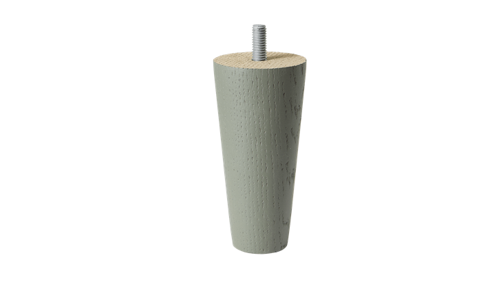 Viva Cone ben 10 cm grøn eg (4 stk.)