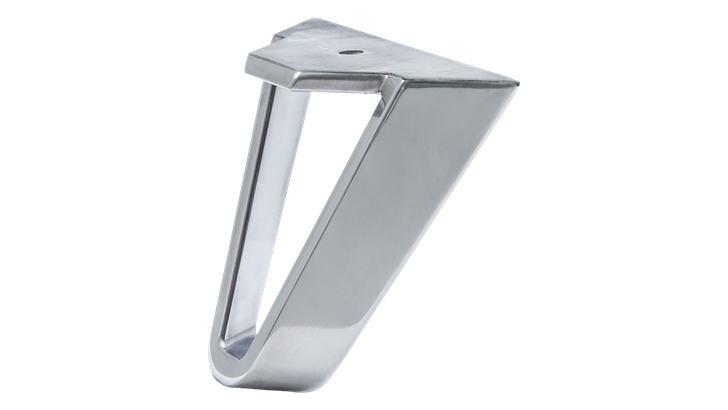 Jensen Triangle ben 14 cm aluminium (4 stk.)