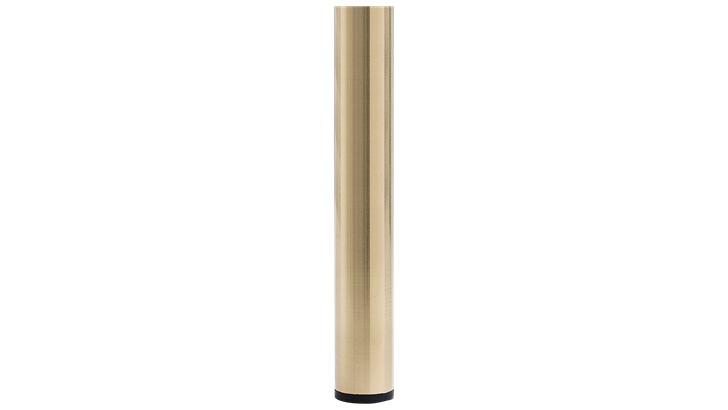 Jensen runde slanke ben 18 cm messing (Ø 2,5 cm) (4 stk.)