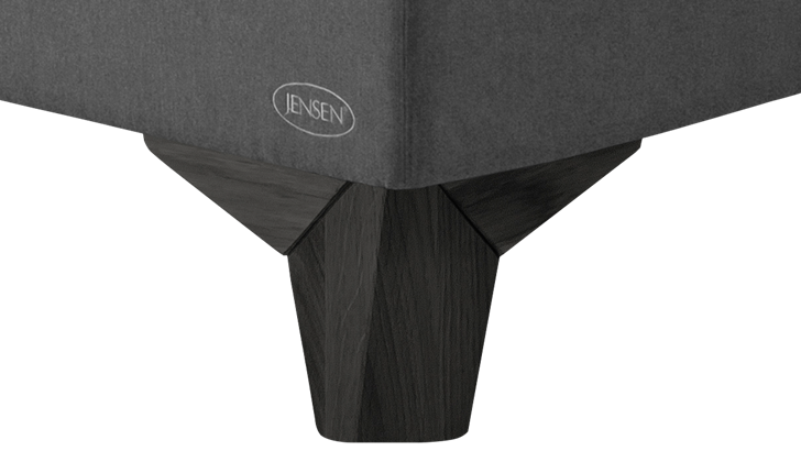 Jensen Eicon Premium ben 14 cm sortbejdset eg (4 stk.)