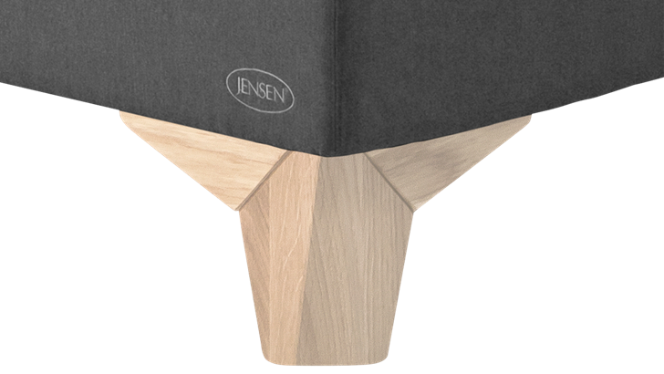 Jensen Eicon Premium ben 14 cm hvidpigmenteret eg (4 stk.)