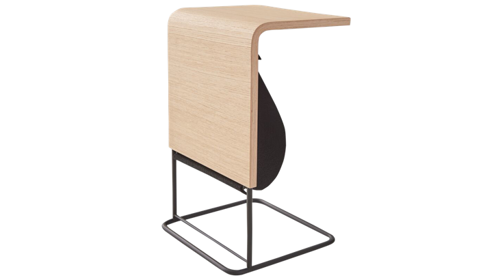 Auping Noa sengebord 53x36 cm træfinér