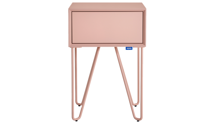 Auping Pixel sengebord 40x60x33 cm (korpus i blush)