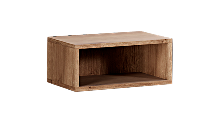 Wonderland Wood sengebord 34x18x23 cm egefinér