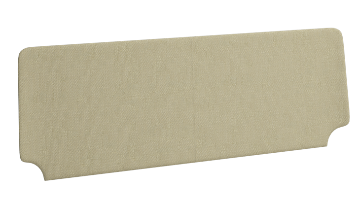 Auping Essential gavl polstret tekstilgr. B 80x90 cm