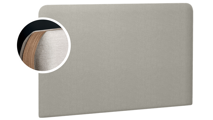 Dunlopillo Pebble gavl 166x125 cm