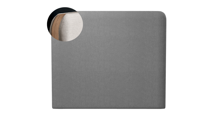 Dunlopillo Pebble gavl 146x125 cm (Soft & Slow tekstil)