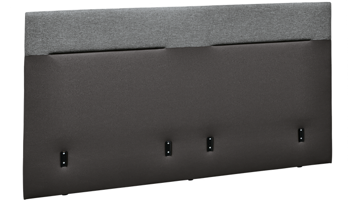 TEMPUR Texture gavl 220x130 cm Textile Duo (til 200 cm seng)