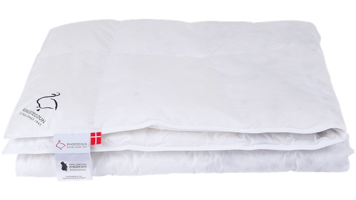 Ringsted Dun Hyrdinden og Skorstensfejeren moskus/edderdunsdyne 140x200 cm sval