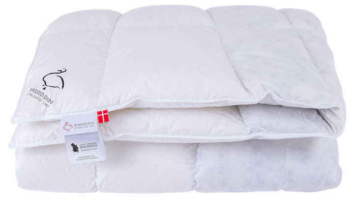 Ringsted Dun Hyrdinden og Skorstensfejeren moskus/edderdunsdyne 140x220 cm varm