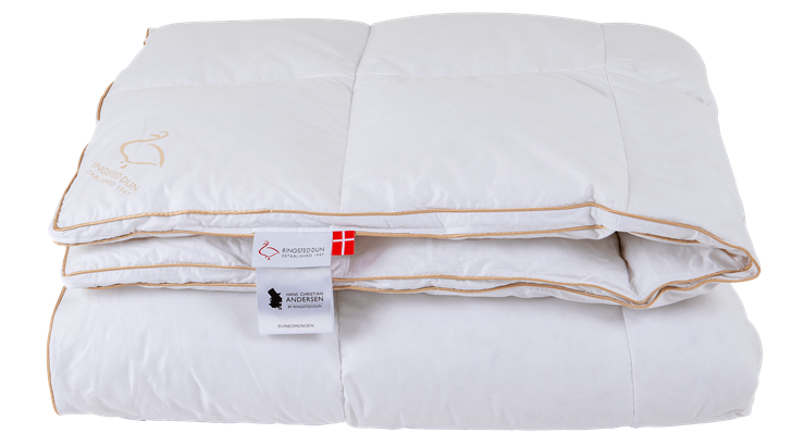 Ringsted Dun Svinedrengen moskusdundyne 140x220 cm varm (vår i bomuldsbatist)