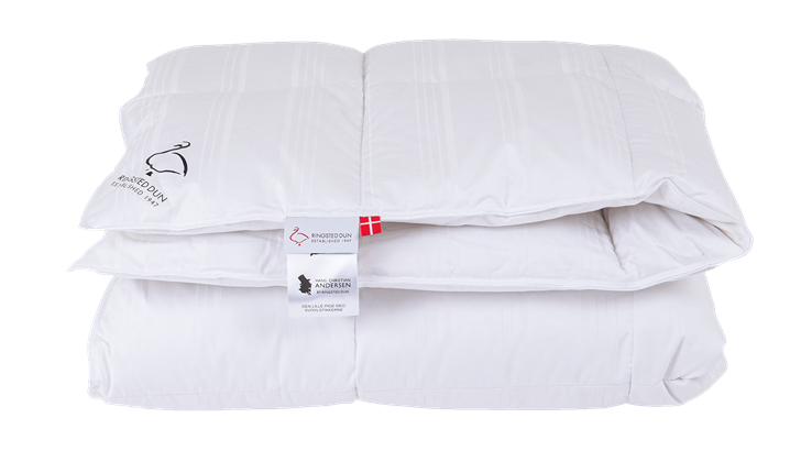 Ringsted Dun Den lille pige med svovlstikkerne gåsedunsdyne 140x200 cm varm