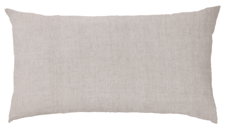 Cozy Living Luxury Light hør pyntepude 50x90 cm sand grey