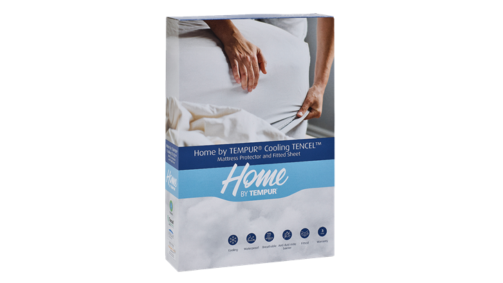 TEMPUR Fit Mattress Protector Cooling Tencel lagen 90x210x20-25 cm