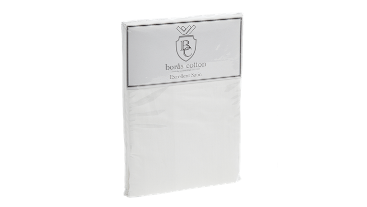 Borås Cotton Cloud satin faconlagen 90x200 cm