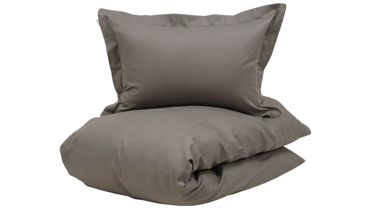 Turiform Turistripa sengetøj 140x220/60x63 cm mørkegrå