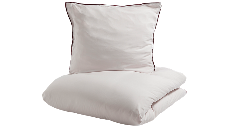 Turiform Cecilie bambus sengetøj 140x200/60x63 cm lyserød