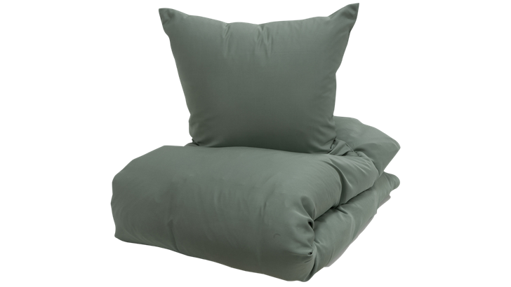 Turiform Enjoy bambus sengetøj 200x220/2x60x63 cm mørkegrøn