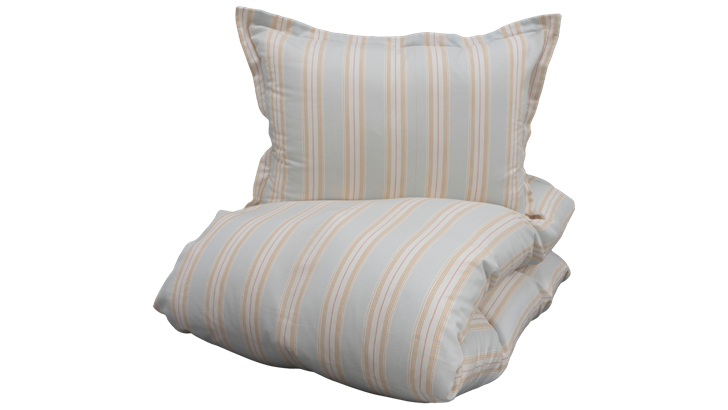 Borås Cotton Luca sengetøj 140x220/60x63 cm blå