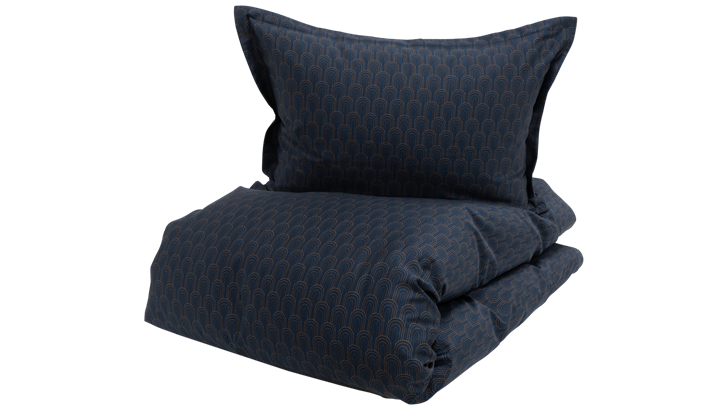 Borås Cotton Betty sengetøj 140x220/60x63 cm blå