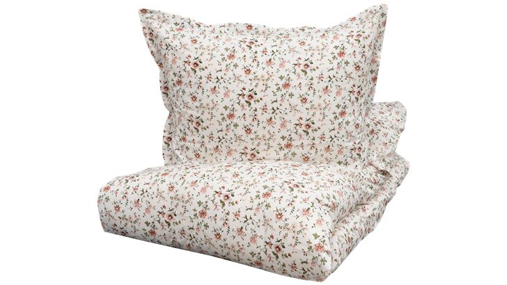 Borås Cotton Veneda sengetøj 140x200/60x63 cm rosa