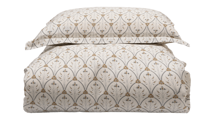 Borås Cotton Marino sengetøj 140x220/60x63 cm grå