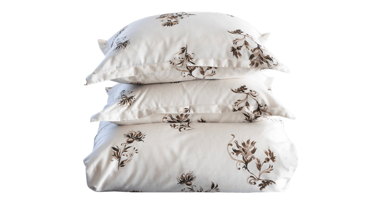 Borås Cotton Asta sengetøj 200x220/2x60x63 cm beige
