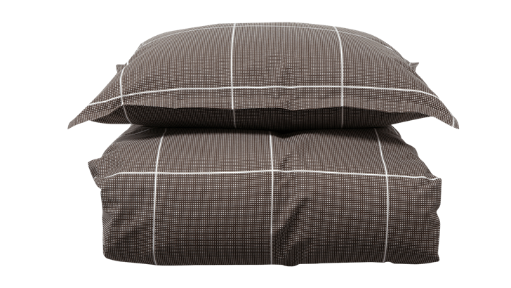 Borås Cotton Billie sengetøj 140x200/60x63 cm brun