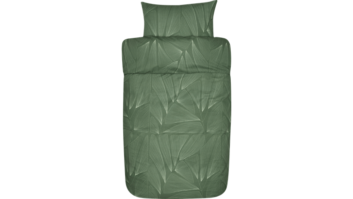 Høie Anine sengetøj 140x200/60x63 cm grøn