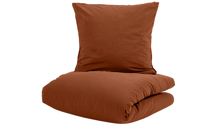 Høie Frøya sengetøj 140x220/60x63 cm terracotta